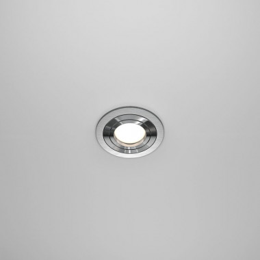 Встраиваемый светильник Maytoni Technical Atom DL023-2-01S, корпус: серебро, GU10
