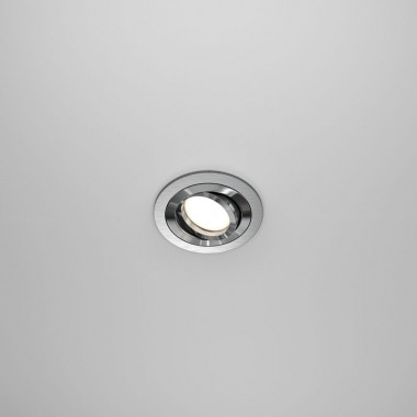 Встраиваемый светильник Maytoni Technical Atom DL023-2-01S, корпус: серебро, GU10