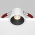 Встраиваемый светильник Maytoni Technical Alfa LED DL043-01-10W3K-RD-WB, корпус: чёрный