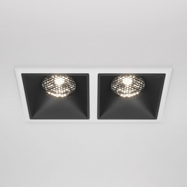 Встраиваемый светильник Maytoni Technical Alfa LED DL043-02-15W4K-SQ-WB, корпус: чёрный