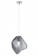 Подвесной светильник Crystal Lux NUESTRO SP1 CHROME/SMOKE, цвет: хром, E14
