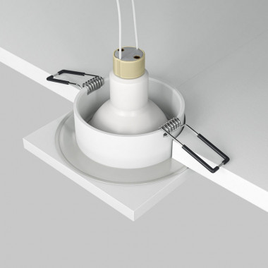 Встраиваемый светильник Maytoni Technical Stark DL083-01-GU10-SQ-W, корпус: белый, GU10