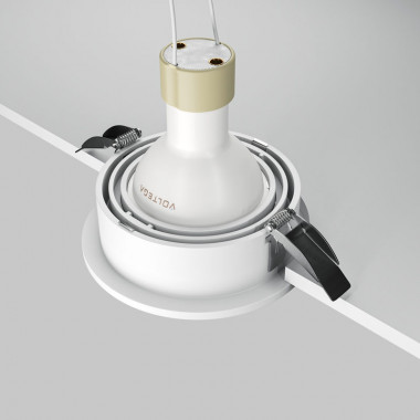 Встраиваемый светильник Maytoni Technical Atom DL113-GU10-01-RD-W, арматура: белый, GU10