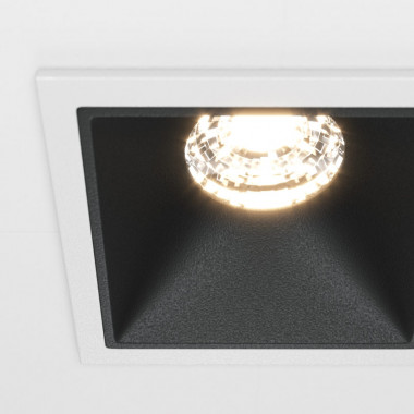 Встраиваемый светильник Maytoni Technical Alfa LED DL043-01-10W3K-SQ-WB, корпус: чёрный