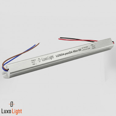 Блок питания LuxoLight PEN серия 24V 48Вт LUX04-pen24-48w-20