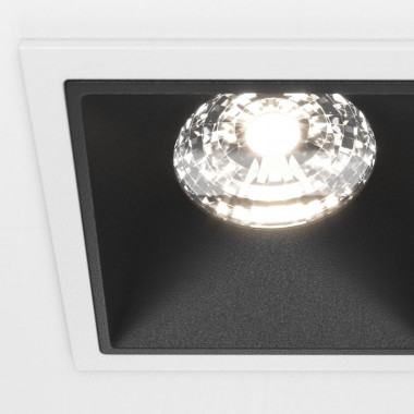 Встраиваемый светильник Maytoni Technical Alfa LED DL043-01-15W4K-D-SQ-WB, корпус: чёрный