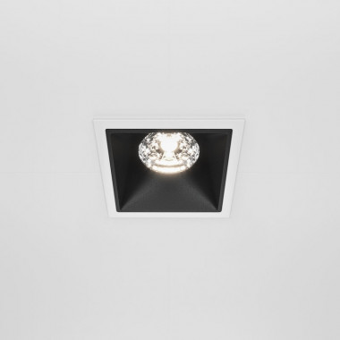 Встраиваемый светильник Maytoni Technical Alfa LED DL043-01-15W4K-D-SQ-WB, корпус: чёрный
