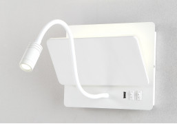 Бра Crystal Lux CLT 226W250USB WH