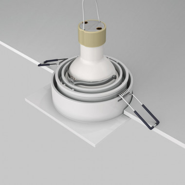 Встраиваемый светильник Maytoni Technical Atom DL026-2-01W, корпус: белый, GU10