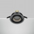 Встраиваемый светильник Maytoni Technical Atom DL113-GU10-01-RD-B, корпус: чёрный, GU10