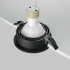 Встраиваемый светильник Maytoni Technical Atom DL113-GU10-01-RD-B, корпус: чёрный, GU10