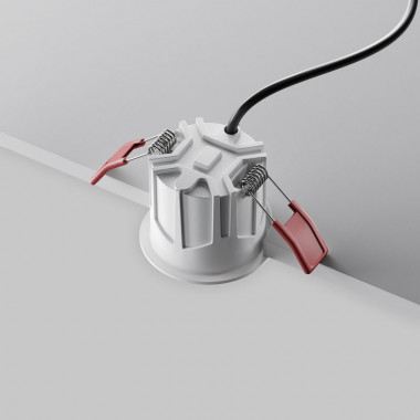 Встраиваемый светильник Maytoni Technical Alfa LED DL043-01-10W3K-RD-W-1, корпус: белый