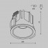 Встраиваемый светильник Maytoni Technical Alfa LED DL043-01-10W3K-RD-B-1, корпус: чёрный