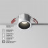 Встраиваемый светильник Maytoni Technical Alfa LED DL043-01-10W4K-RD-W-1, корпус: белый