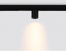 Управляемый светодиодный светильник для шинопровода Magnetic 220V диммируемый 3000-6400KGL1242 BK черный IP20 7W 3000K-6400K 220V 24° D75*85 (Без ПДУ)