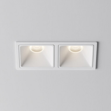 Встраиваемый светильник Maytoni Technical Alfa LED DL043-02-10W4K-SQ-W-1, корпус: белый