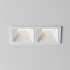 Встраиваемый светильник Maytoni Technical Alfa LED DL043-02-10W4K-SQ-W-1, корпус: белый