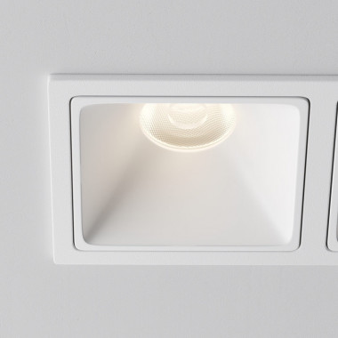 Встраиваемый светильник Maytoni Technical Alfa LED DL043-02-10W4K-SQ-W-1, корпус: белый