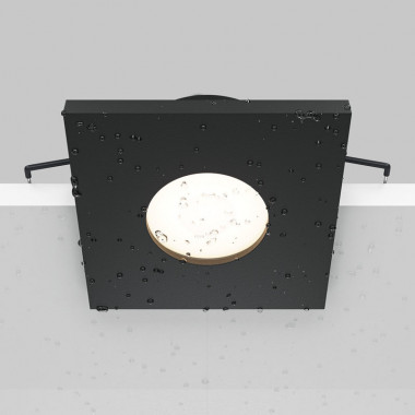 Встраиваемый светильник Maytoni Technical Stark DL083-01-GU10-SQ-B, корпус: чёрный, GU10
