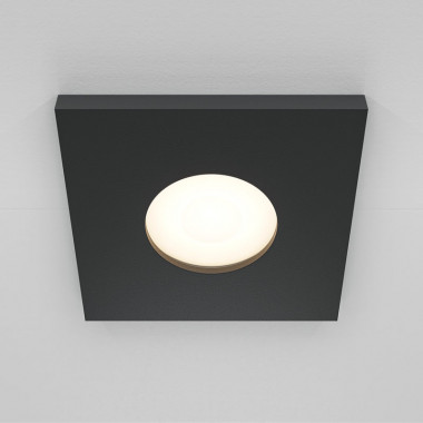 Встраиваемый светильник Maytoni Technical Stark DL083-01-GU10-SQ-B, корпус: чёрный, GU10
