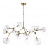Подвесной светильник Crystal Lux MAXIMO SP15 BRONZE, цвет: бронза, 15×G9