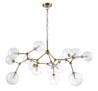 Подвесной светильник Crystal Lux MAXIMO SP15 BRONZE, цвет: бронза, 15×G9