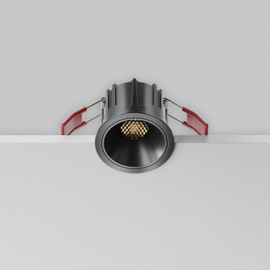 Встраиваемый светильник Maytoni Technical Alfa LED DL043-01-10W3K-RD-B-1, корпус: чёрный