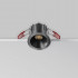 Встраиваемый светильник Maytoni Technical Alfa LED DL043-01-10W3K-RD-B-1, корпус: чёрный