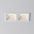 Встраиваемый светильник Maytoni Technical Alfa LED DL043-02-10W3K-SQ-W-1, корпус: белый
