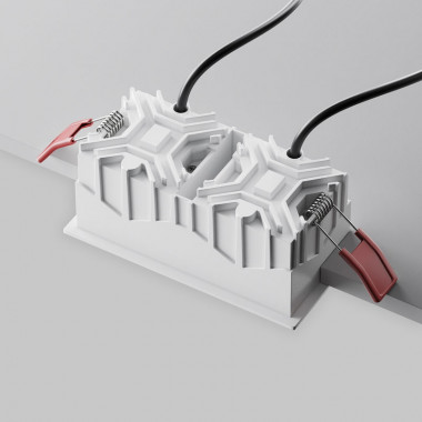 Встраиваемый светильник Maytoni Technical Alfa LED DL043-02-10W4K-SQ-W-1, корпус: белый