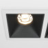 Встраиваемый светильник Maytoni Technical Alfa LED DL043-02-10W3K-D-SQ-WB, корпус: чёрный