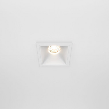 Встраиваемый светильник Maytoni Technical Alfa LED DL043-01-10W3K-SQ-W, корпус: белый