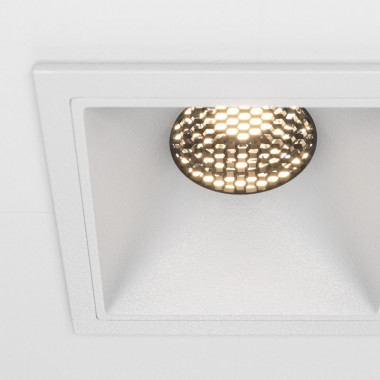 Встраиваемый светильник Maytoni Technical Alfa LED DL043-01-10W3K-SQ-W, корпус: белый