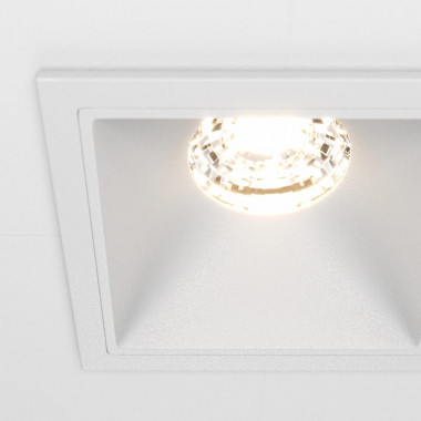 Встраиваемый светильник Maytoni Technical Alfa LED DL043-01-10W3K-SQ-W, корпус: белый