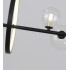 09408-10,19 Люстра Иона черный G9 50W+Led 17W
