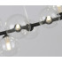 09408-10,19 Люстра Иона черный G9 50W+Led 17W
