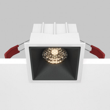 Встраиваемый светильник Maytoni Technical Alfa LED DL043-01-15W3K-D-SQ-WB, корпус: чёрный