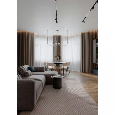 Встраиваемый магнитный шинопровод Arte Lamp LINEA A471106, чёрный