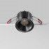 Встраиваемый светильник Maytoni Technical Alfa LED DL043-01-15W4K-RD-B-1, корпус: чёрный