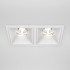 Встраиваемый светильник Maytoni Technical Alfa LED DL043-02-15W4K-SQ-W, корпус: белый