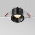 Встраиваемый светильник Maytoni Technical Alfa LED DL043-01-15W3K-RD-B-1, корпус: чёрный