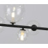 09408-7,19 Люстра Иона черный G9 35W+Led 17W