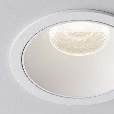 Встраиваемый светильник Maytoni Technical Alfa LED DL043-01-15W4K-RD-W-1, корпус: белый
