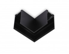 Коннектор угловой для накладного шинопровода Magnetic 220VGL1032 BK черный коннектор угловой для накладного шинопровода Magnetic 220V 80*80*52