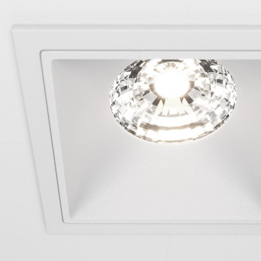 Встраиваемый светильник Maytoni Technical Alfa LED DL043-01-15W4K-D-SQ-W, корпус: белый