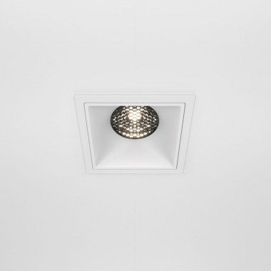 Встраиваемый светильник Maytoni Technical Alfa LED DL043-01-15W4K-D-SQ-W, корпус: белый