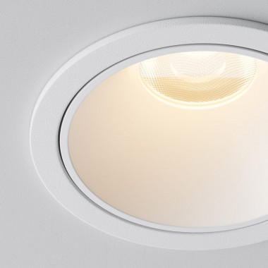 Встраиваемый светильник Maytoni Technical Alfa LED DL043-01-10W3K-RD-W-1, корпус: белый