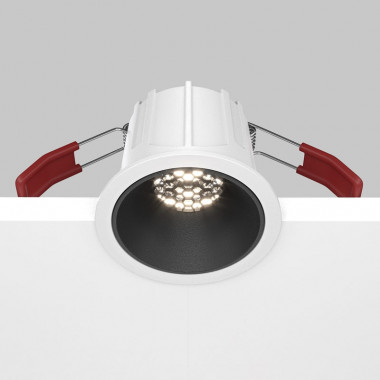 Встраиваемый светильник Maytoni Technical Alfa LED DL043-01-10W4K-RD-WB, корпус: чёрный