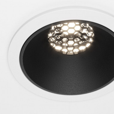 Встраиваемый светильник Maytoni Technical Alfa LED DL043-01-10W4K-RD-WB, корпус: чёрный