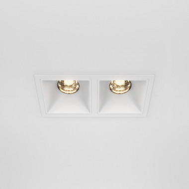 Встраиваемый светильник Maytoni Technical Alfa LED DL043-02-10W3K-D-SQ-W, корпус: белый